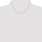 Carded . Cable Rope with Spring Ring Clasp Chain - WBC