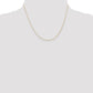 Carded . Cable Rope with Spring Ring Clasp Chain - WBC
