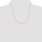 Carded . Cable Rope with Spring Ring Clasp Chain - WBC