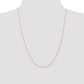 Carded . Cable Rope with Spring Ring Clasp Chain - WBC