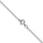 Carded . Curb with Spring Ring Clasp Chain - WBC