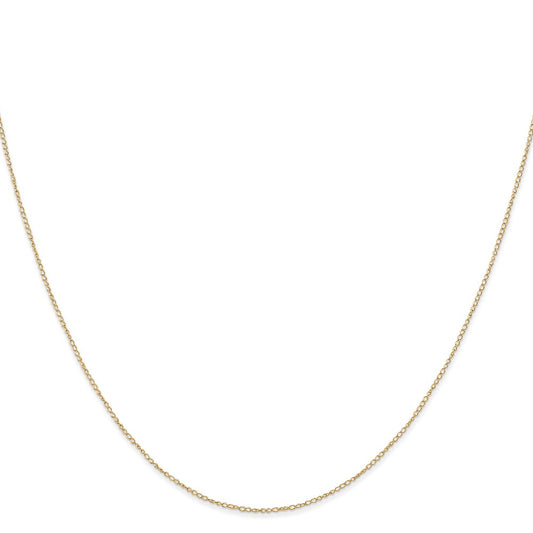 Carded . Curb with Spring Ring Clasp Chain - WBC