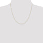 Carded . Curb with Spring Ring Clasp Chain - WBC