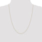 Carded . Curb with Spring Ring Clasp Chain - WBC