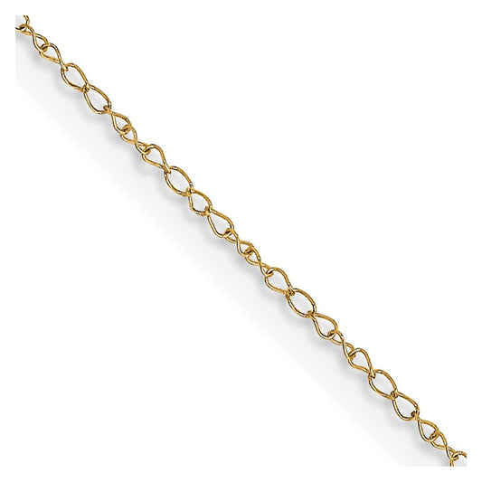 Carded . Curb with Spring Ring Clasp Chain - WBC