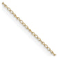 Carded . Curb with Spring Ring Clasp Chain - WBC