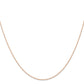 Carded . Cable Rope with Spring Ring Clasp Chain - WBC