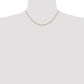 Carded . Cable Rope with Spring Ring Clasp Chain - WBC