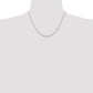 Carded . Cable Rope with Spring Ring Clasp Chain - WBC