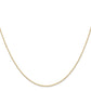 Carded . Cable Rope with Spring Ring Clasp Chain - WBC