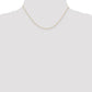 Carded . Cable Rope with Spring Ring Clasp Chain - WBC