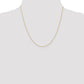 Carded . Cable Rope with Spring Ring Clasp Chain - WBC