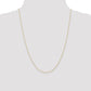Carded . Cable Rope with Spring Ring Clasp Chain - WBC