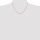 Carded . Cable Rope with Spring Ring Clasp Chain - WBC