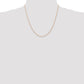Carded . Cable Rope with Spring Ring Clasp Chain - WBC