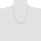 Carded . Cable Rope with Spring Ring Clasp Chain - WBC