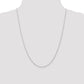 Carded . Cable Rope with Spring Ring Clasp Chain - WBC