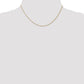 Carded . Cable Rope with Spring Ring Clasp Chain - WBC