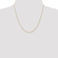Carded . Cable Rope with Spring Ring Clasp Chain - WBC