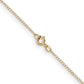 Carded . Curb with Spring Ring Clasp Chain - WBC