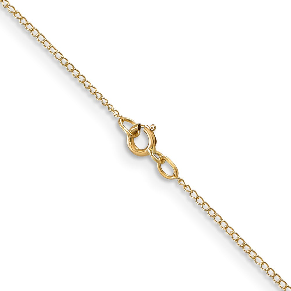 Carded . Curb with Spring Ring Clasp Chain - WBC