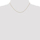 Carded . Curb with Spring Ring Clasp Chain - WBC