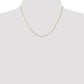 Carded . Curb with Spring Ring Clasp Chain - WBC