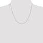 Carded . Curb with Spring Ring Clasp Chain - WBC