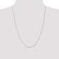 Carded . Curb with Spring Ring Clasp Chain - WBC