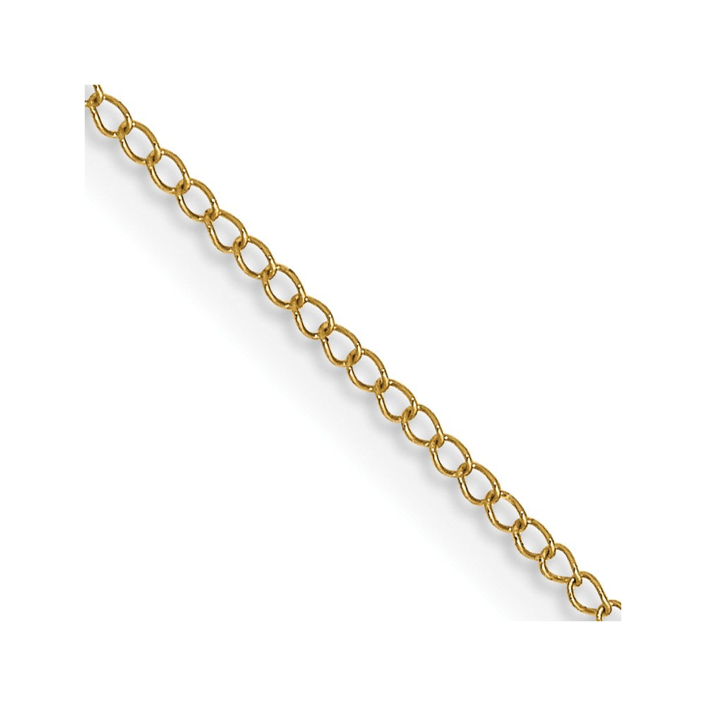 Carded . Curb with Spring Ring Clasp Chain - WBC