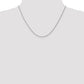 Carded . Cable Rope with Spring Ring Clasp Chain - WBC