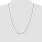 Carded . Cable Rope with Spring Ring Clasp Chain - WBC