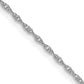 Carded . Cable Rope with Spring Ring Clasp Chain - WBC