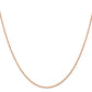 Carded Cable Rope with Spring Ring Clasp Chain - WBC