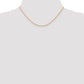 Carded Cable Rope with Spring Ring Clasp Chain - WBC