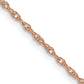 Carded Cable Rope with Spring Ring Clasp Chain - WBC
