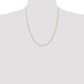 Carded Cable Rope with Spring Ring Clasp Chain - WBC