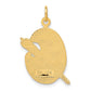 Multi-color Enameled Artist Palette Charm - WBC