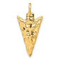 3-D Textured Arrowhead Charm - WBC
