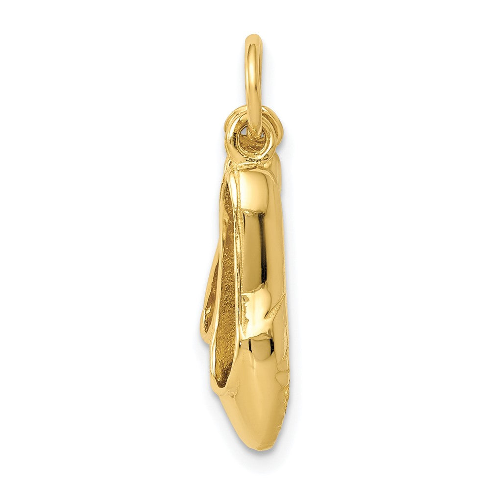 3-D Ballet Slippers Charm - WBC