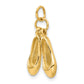 3-D Ballet Slippers Charm - WBC