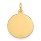 HAPPY ANNIVERSARY with Hearts Engravable Disc Charm - WBC
