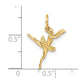 3-D Ballerina Charm - WBC