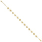 Ruffle Star Flowers Plus Extender - Total Anklet - WBC