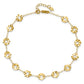 Ruffle Star Flowers Plus Extender - Total Anklet - WBC