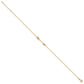 Polished Arrow Plus Extender - Total Anklet - WBC