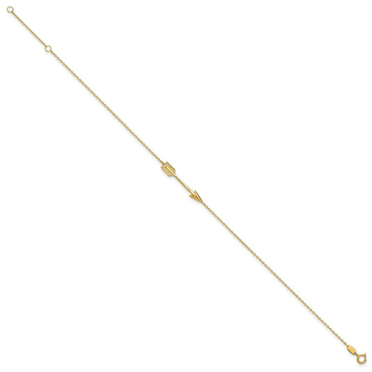 Polished Arrow Plus Extender - Total Anklet - WBC