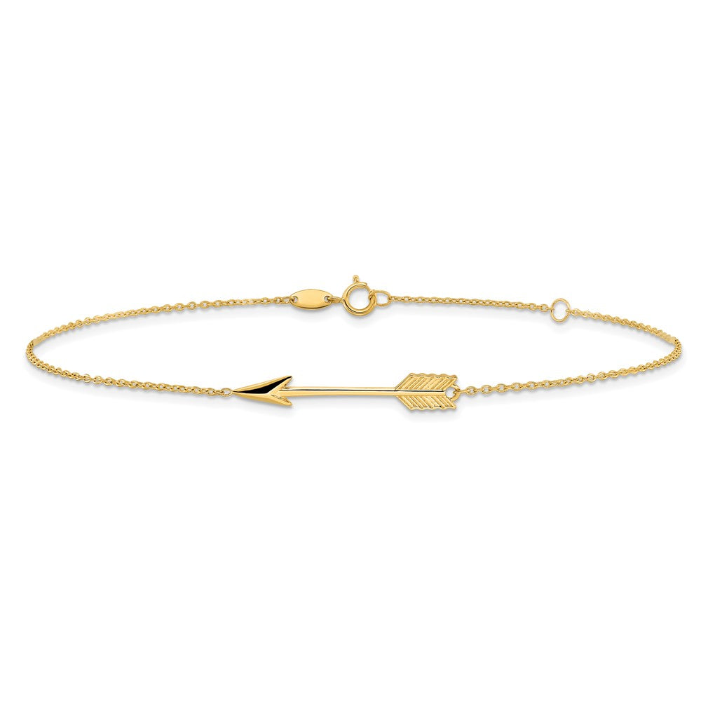 Polished Arrow Plus Extender - Total Anklet - WBC
