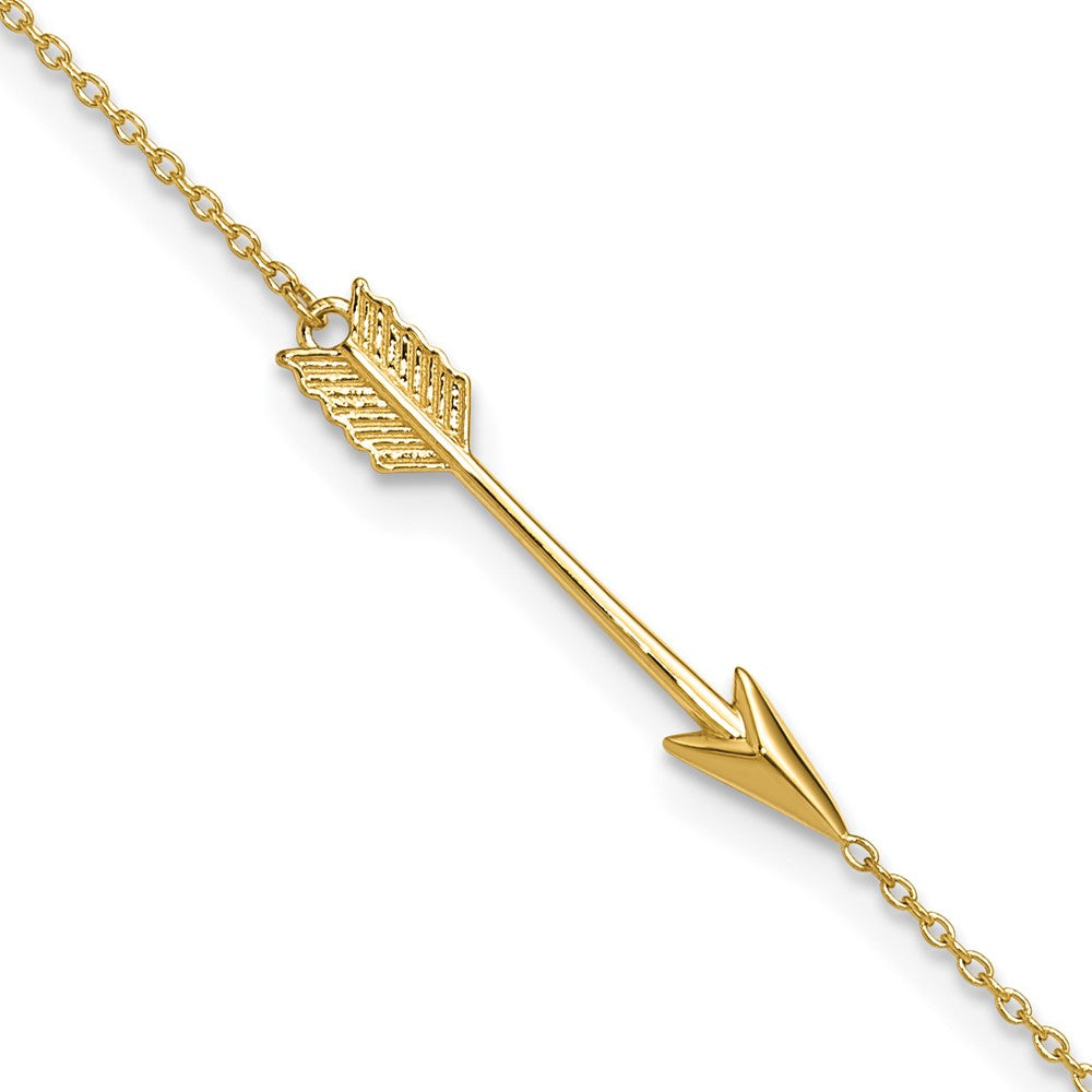 Polished Arrow Plus Extender - Total Anklet - WBC