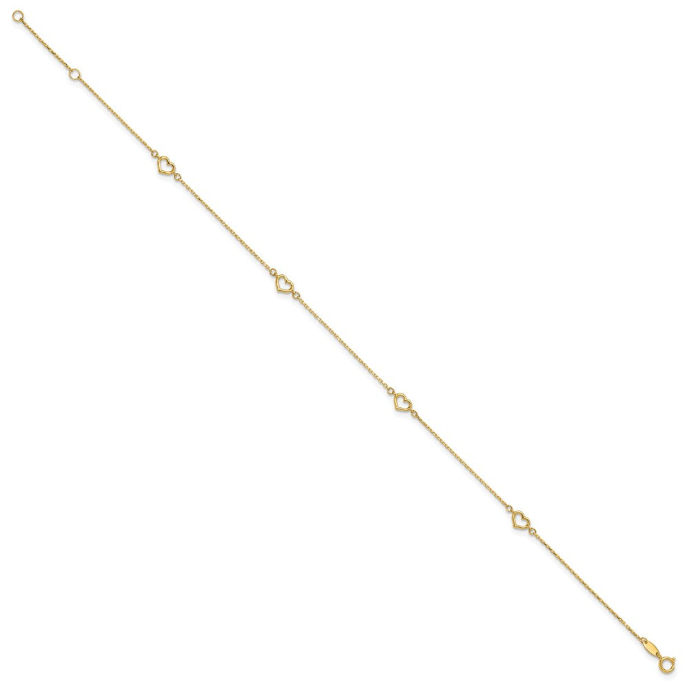 Open Hearts 4-Station Plus Extender - Total Anklet - WBC